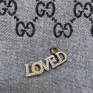 GUCCI Loved Glass Pearl Single Earring Clip NWOT